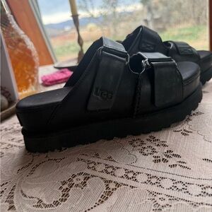 UGG platform sandals